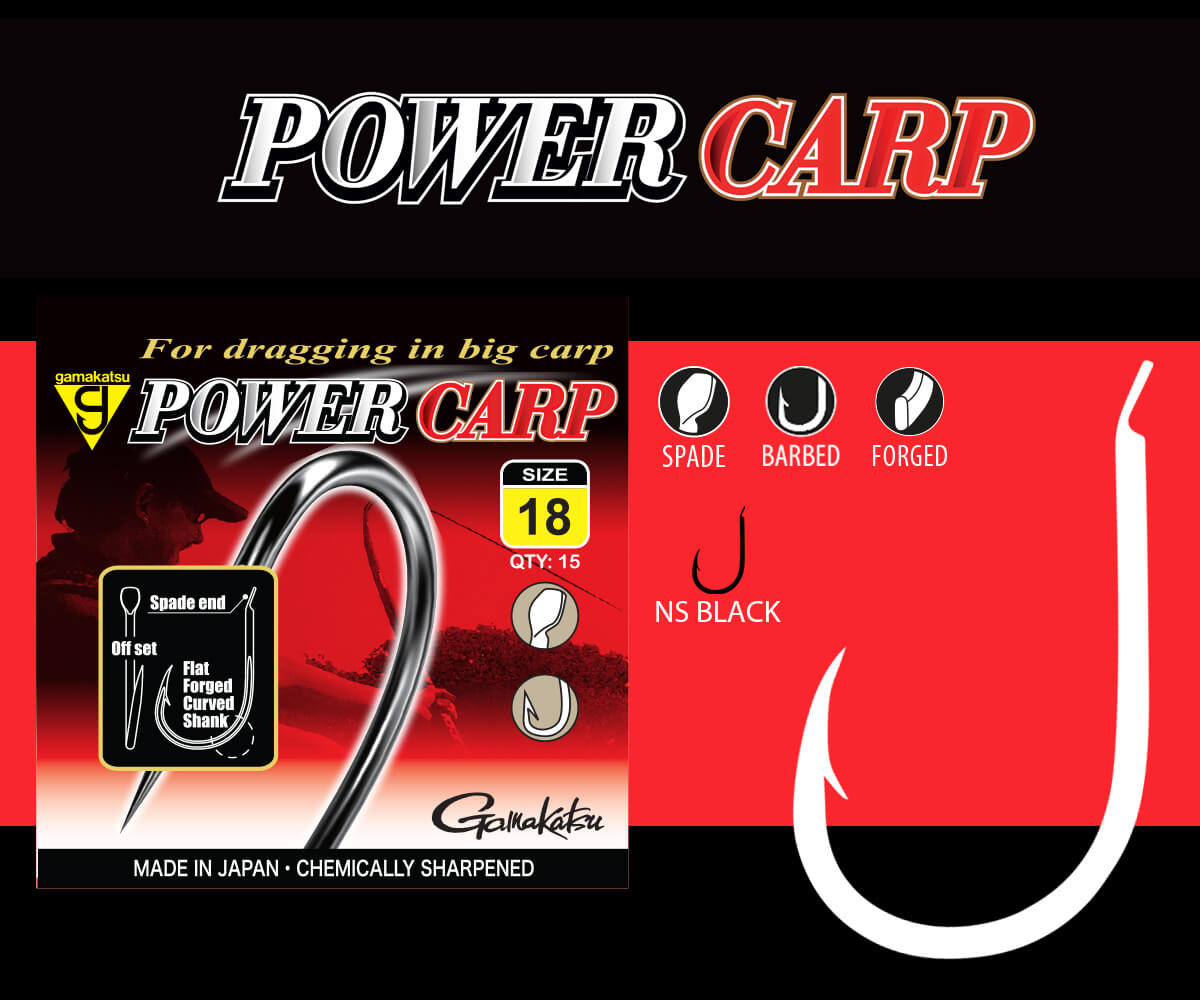 Gamakatsu Power Carp Hooks - Products - Cresta